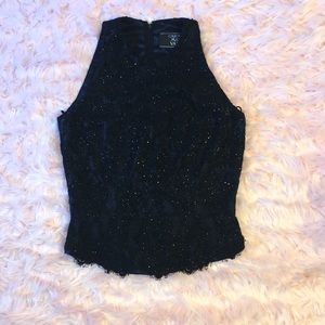 Carmen Marc Valvo - Sequin Top